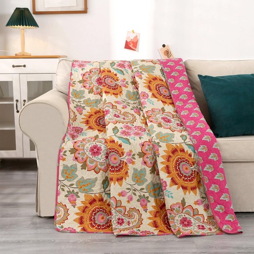 Tagesdecke baumwolle patchwork - tagesdecke,
