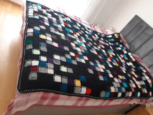 Häkeldecke handarbeit - häkeldecke,
