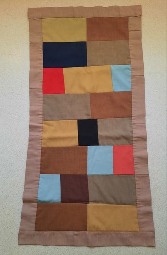 Geometrische patchworkdecke - geometrische,