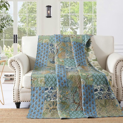 Tagesdecke baumwolle patchwork - baumwolle,