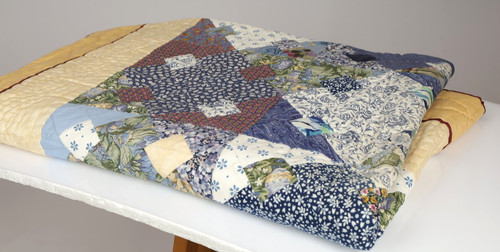Patchworkdecke 135 190 cm - 135,