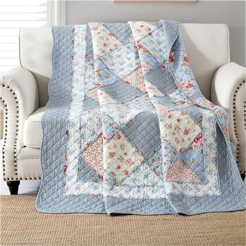 Patchworkdecke baumwolle - patchworkdecke,