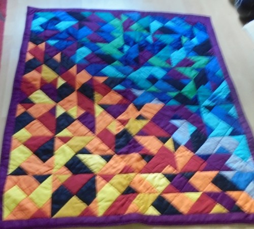 Patchworkdecke handarbeit - patchworkdecke,