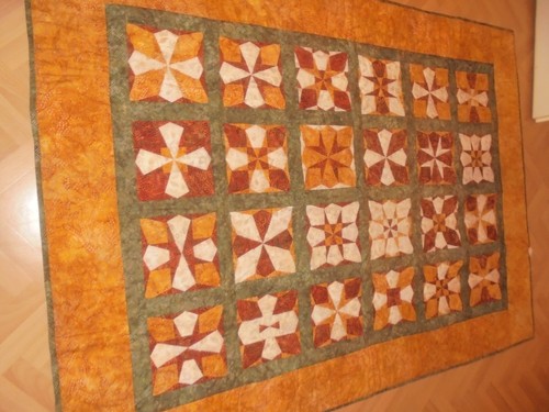 Patchwork quilt decke - patchwork,