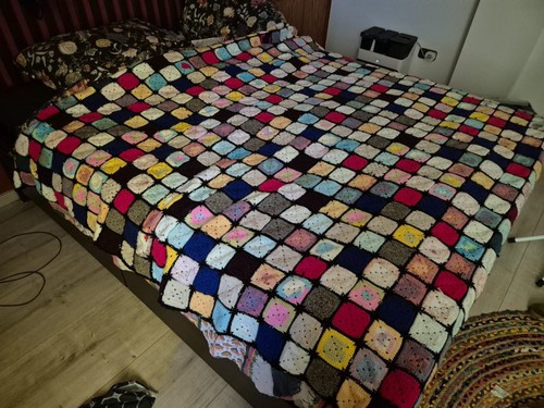 Xxl granny square häkeldecke - xxl,