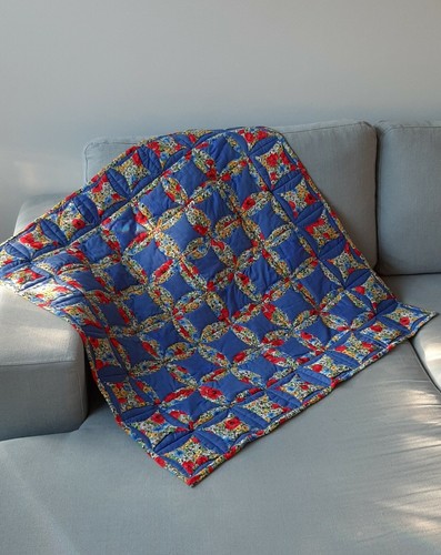 Schöne patchwork decke - patchwork,