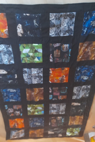 Patchworkdecke star wars - patchworkdecke,