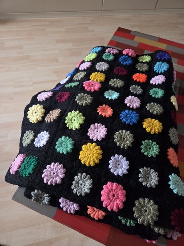 Granny square häkeldecke - granny,