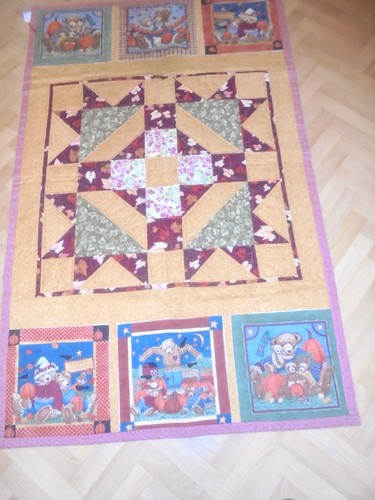 Patchwork quilt decke - patchwork,