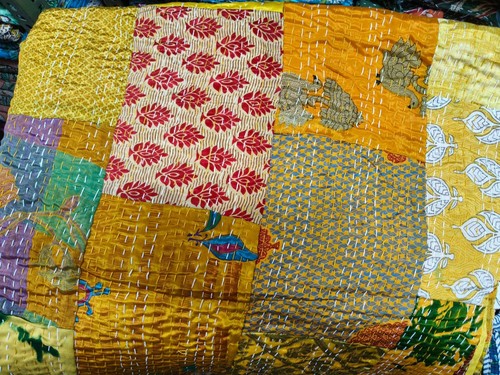Vintage patchwork kantha - vintage,