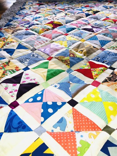 Patchwork decke - +++,