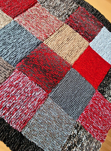 Patchwork decke handarbeit - patchwork-decke., handarbeit.
