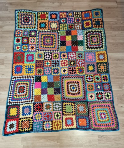 Große häkeldecke granny - häkeldecke,
