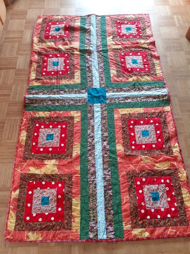 Handgefertigter quilt - handgefertigter,