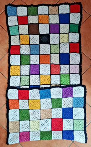 Granny square decke - granny,