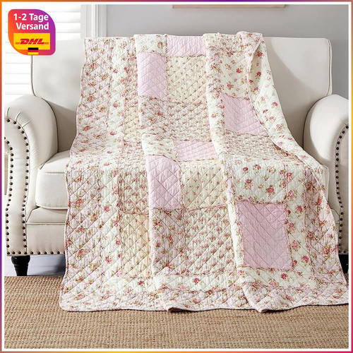 Tagesdecke patchwork baumwolle - tagesdecke,