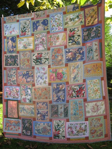 Patchworkdecke handarbeit - patchworkdecke,