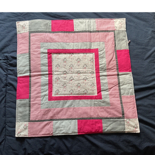 Babydecke patchwork gesteppt - patchwork,