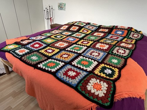 Handarbeit häckel decke - häckel,